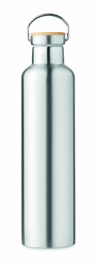 Logotrade ärikingi foto: 1L topeltseintega roostevabast terasest termospudel